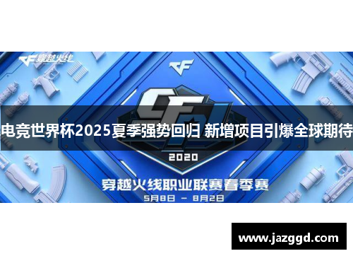 电竞世界杯2025夏季强势回归 新增项目引爆全球期待